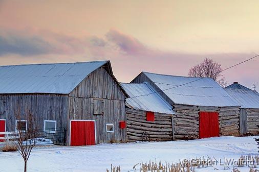 Red Barn Doors_13558.jpg - Photographed near Richmond, Ontario, Canada.